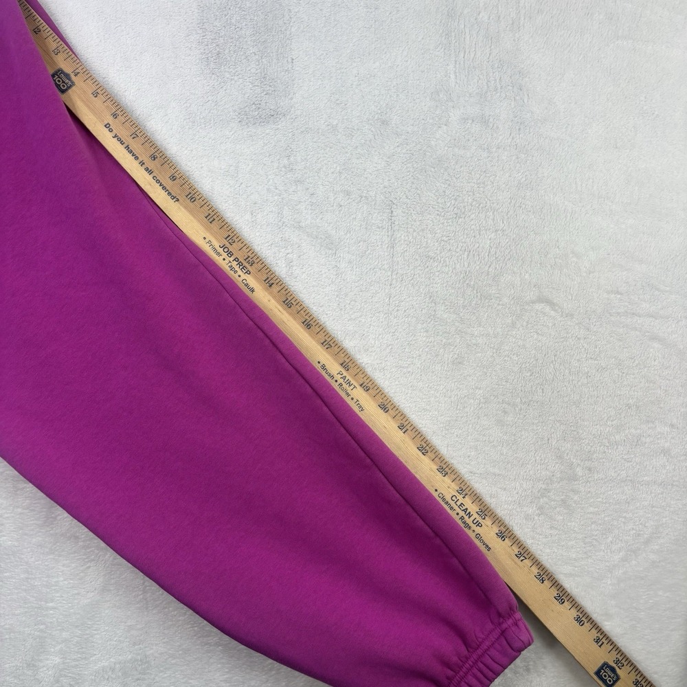 Nike Purple Pink Fleece Jogger Sweatpants Activewear Athletic Unisex Size XS - Picture 7 of 7